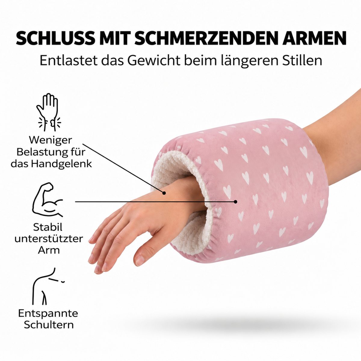 Stillkissen für den Arm